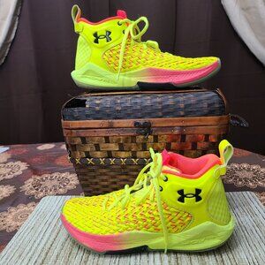 Under Armour Unisex HOVR Havoc 4 Clone Basketball Shoe Size Mens-9/Womens-10.5